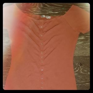 Heart and hips coral dress